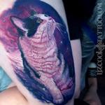 Tattoos - Noodles the 3 Legged Nebula Kitty - 119976
